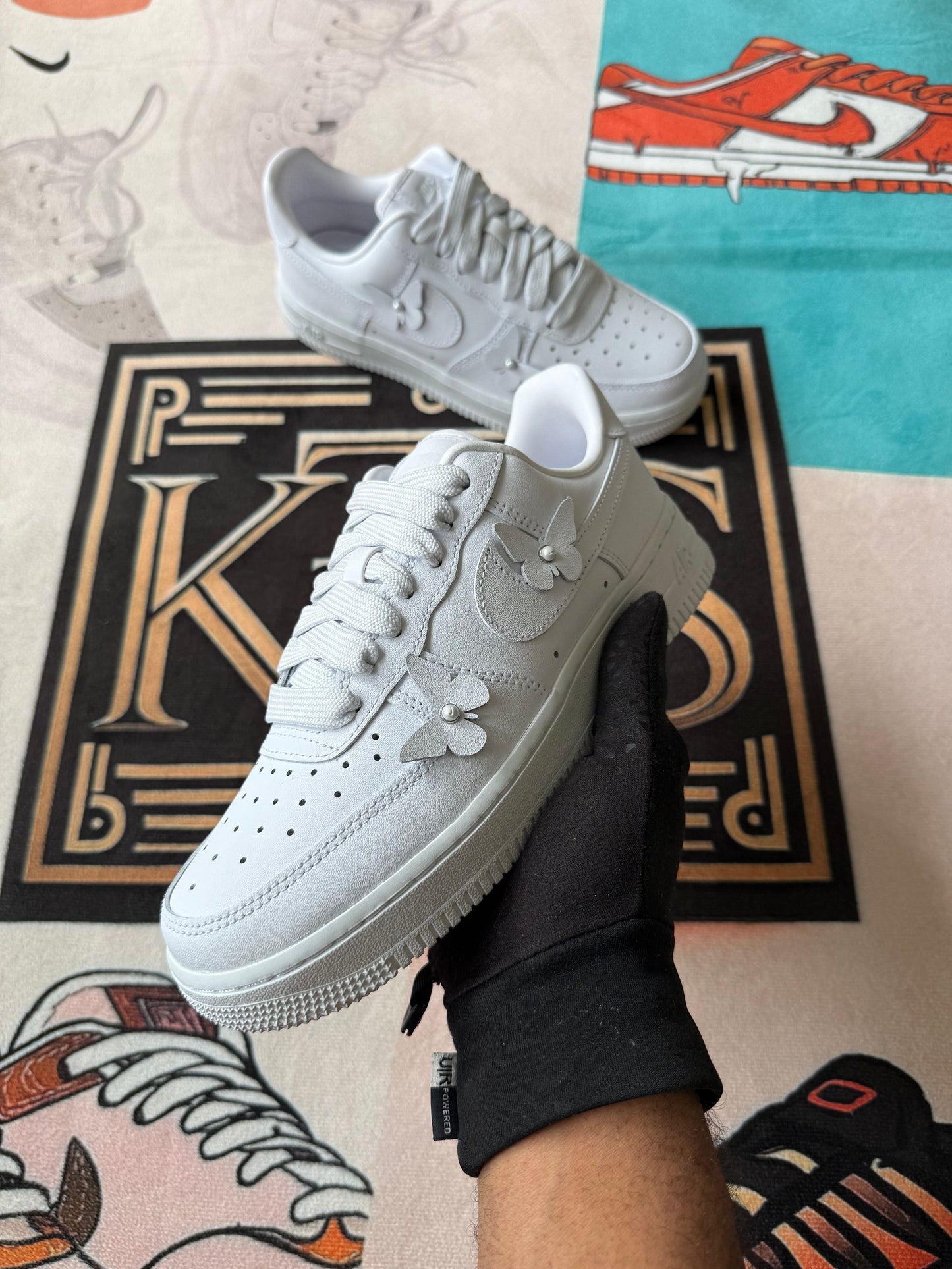 Nike Air force butterfly