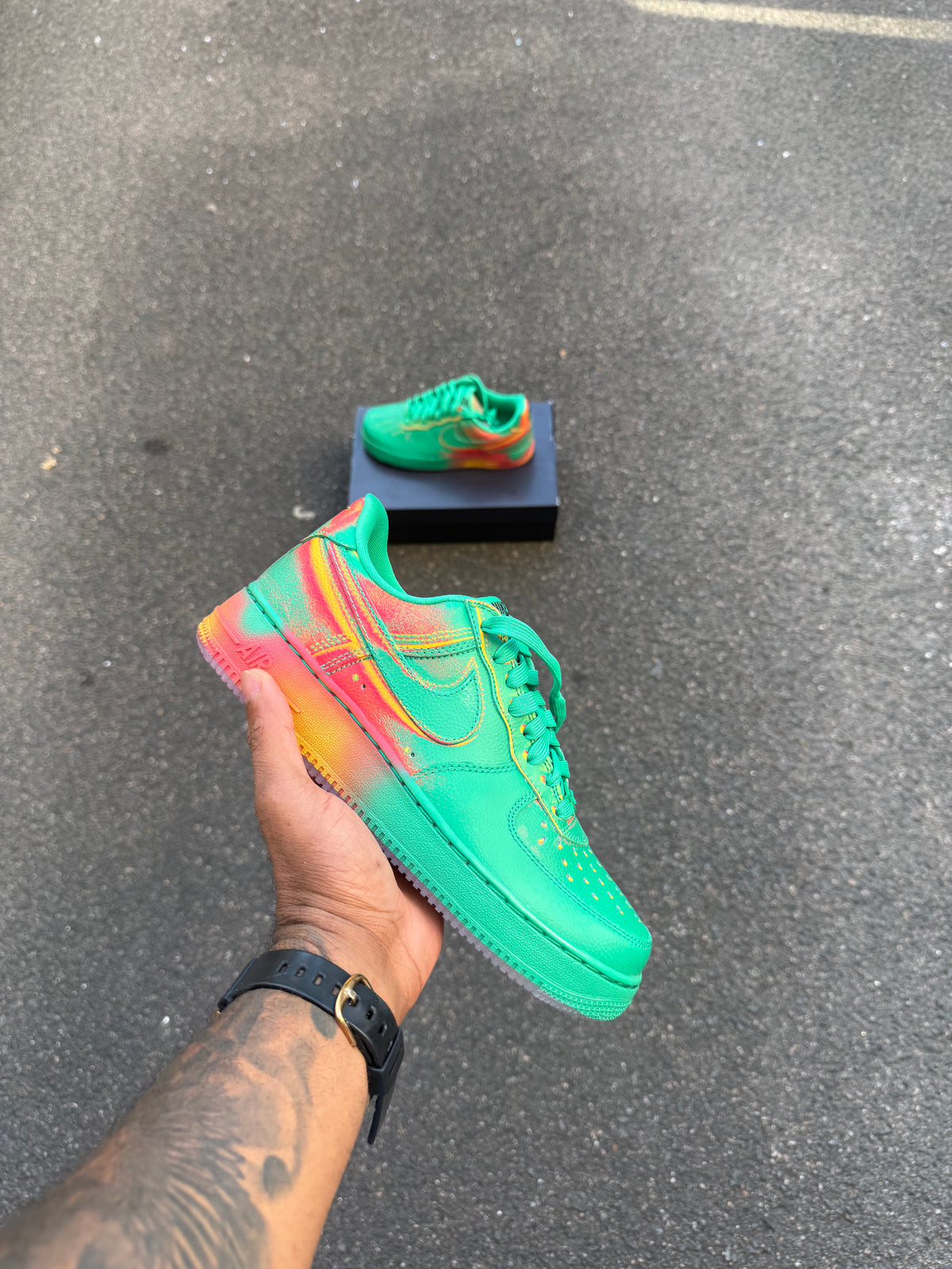 Nike Air Force 1 Low '07 Stadium
Green Crimson