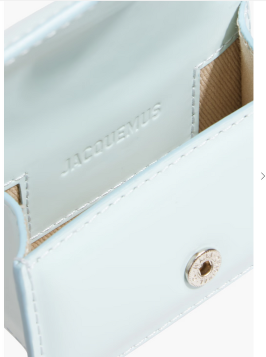 JACQUEMUS Le Porte Bambino étui AirPods en cuir