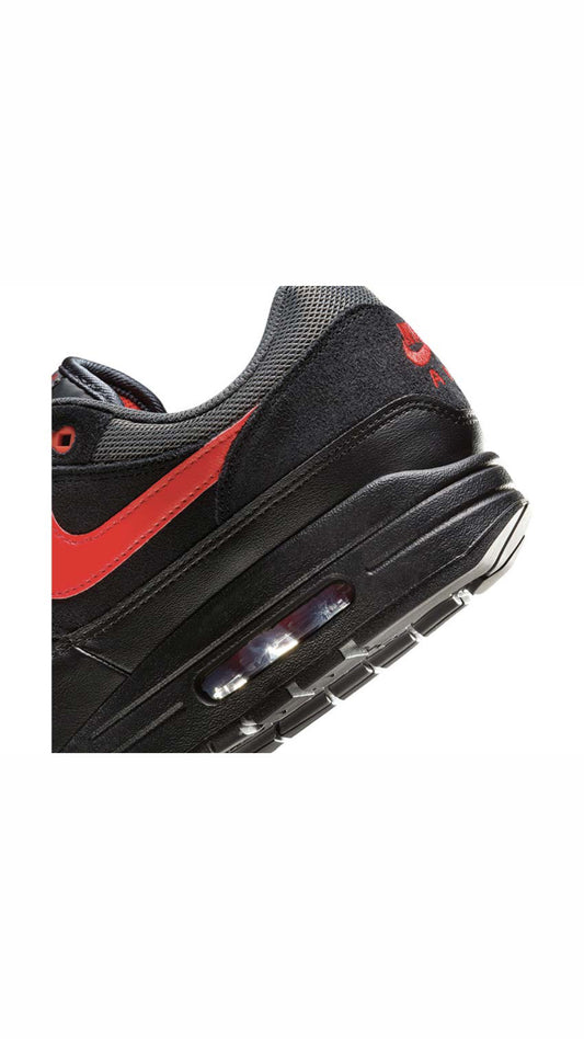 Nike Air Max 1 Essential Black/University Red/Iron Grey