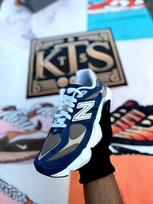 New Balance 9060 Navy Mushroom (GS)