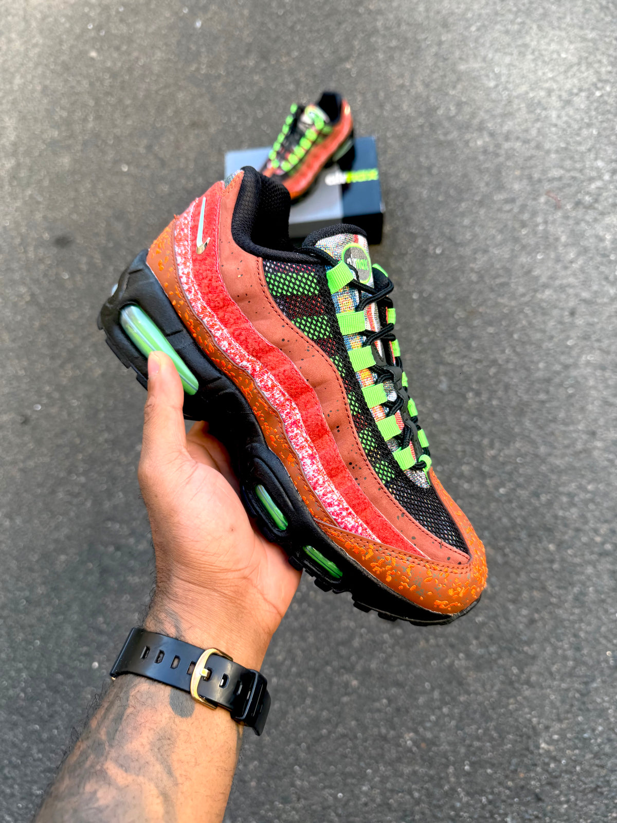 Nike Air Max 95 Big Bubble
Cinnamon/Metallic Silver/Black