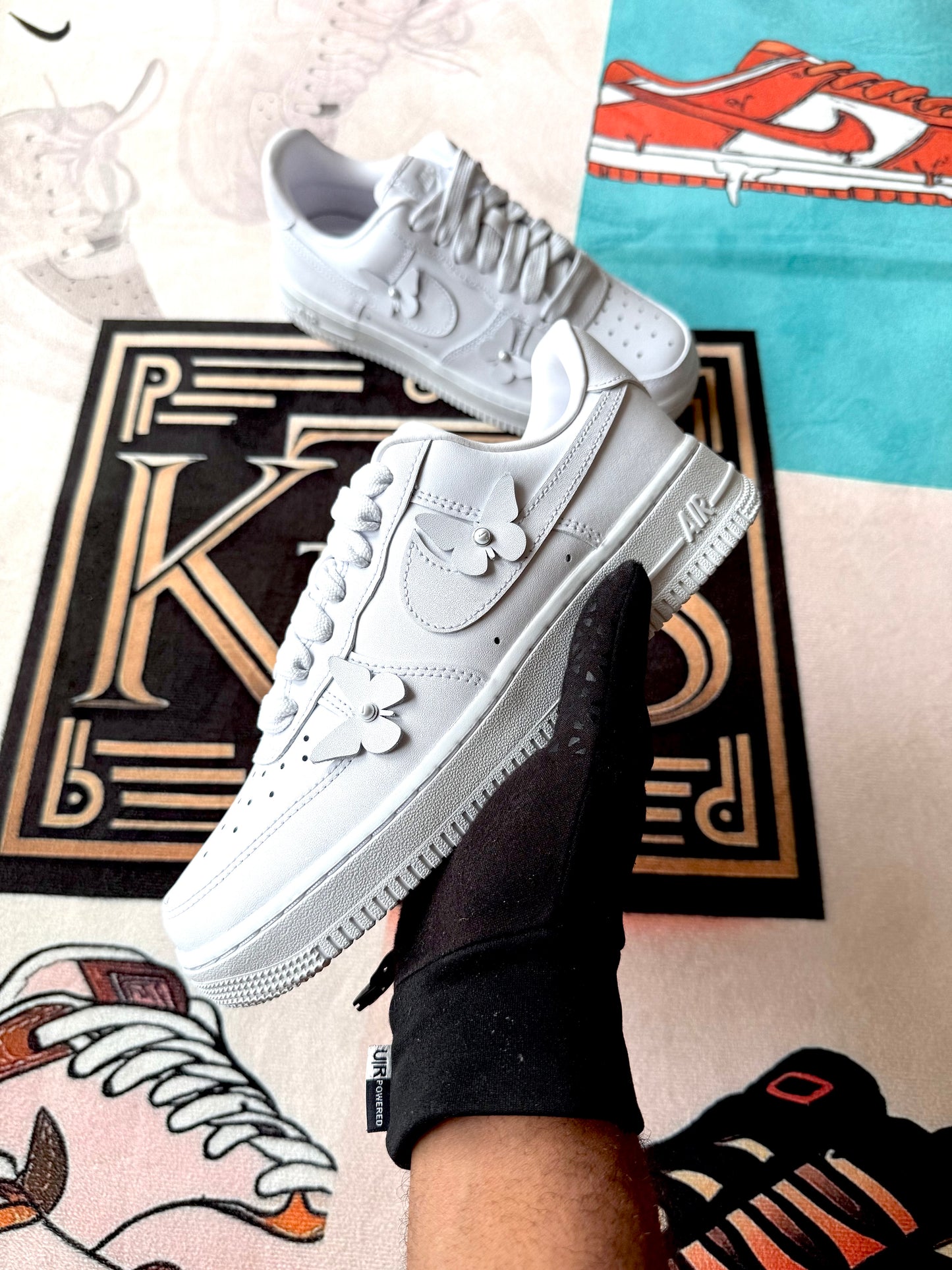 Nike Air force butterfly