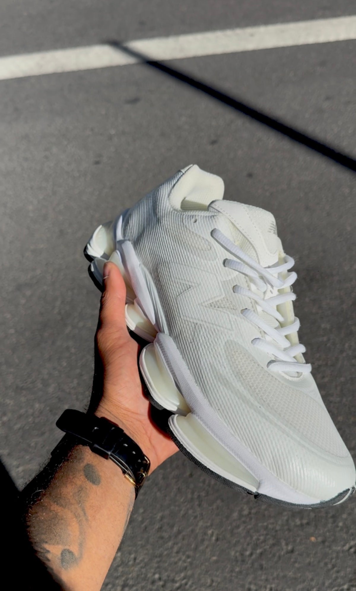 New balance abzorb 2000 white grey