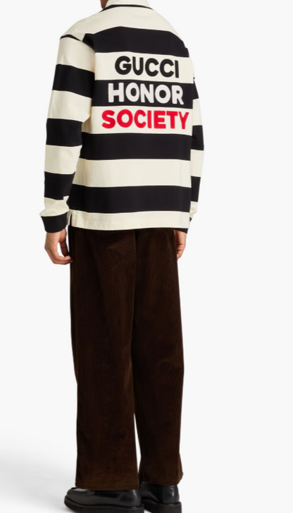 GUCCI Striped cotton