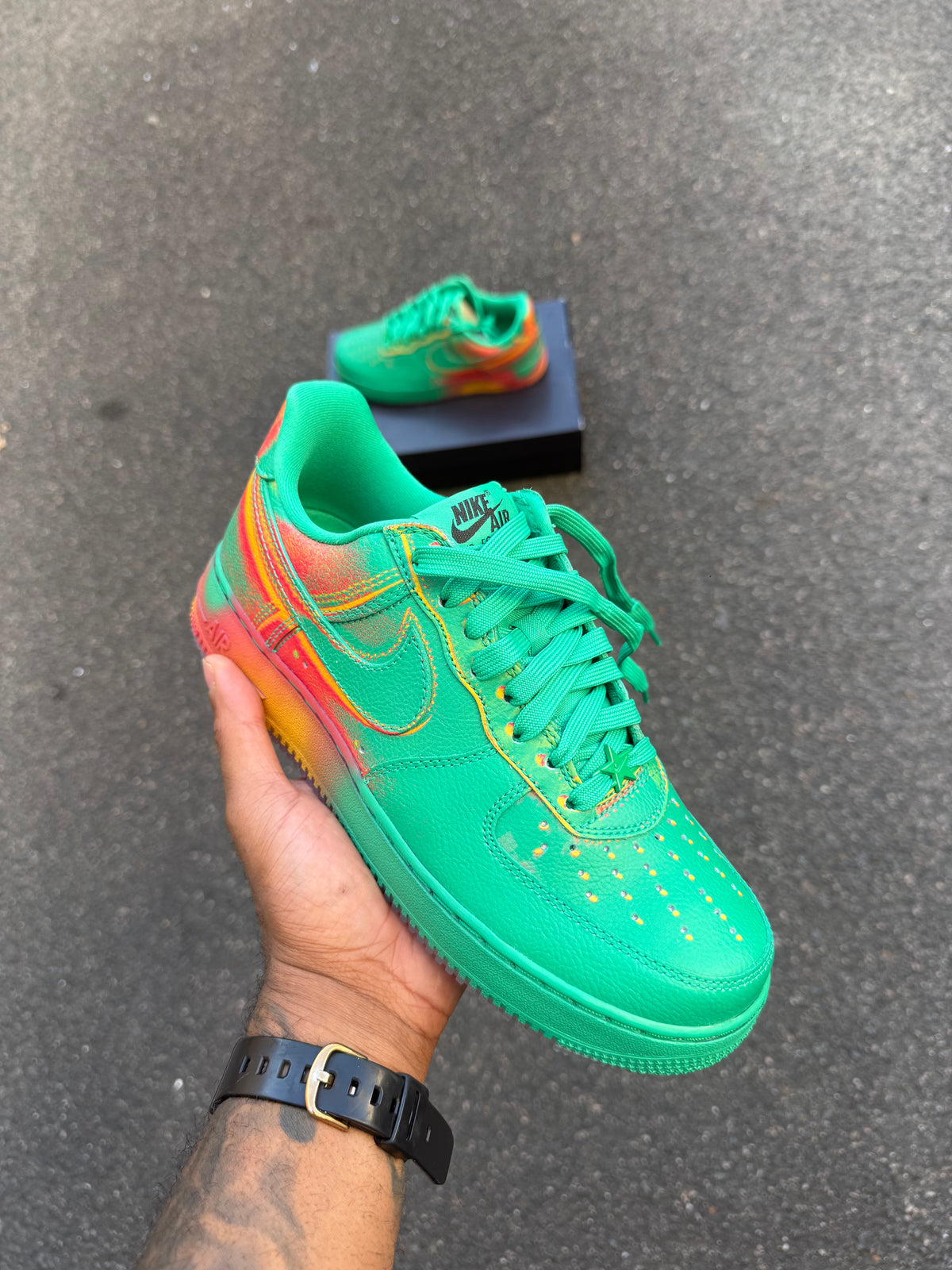 Nike Air Force 1 Low '07 Stadium
Green Crimson