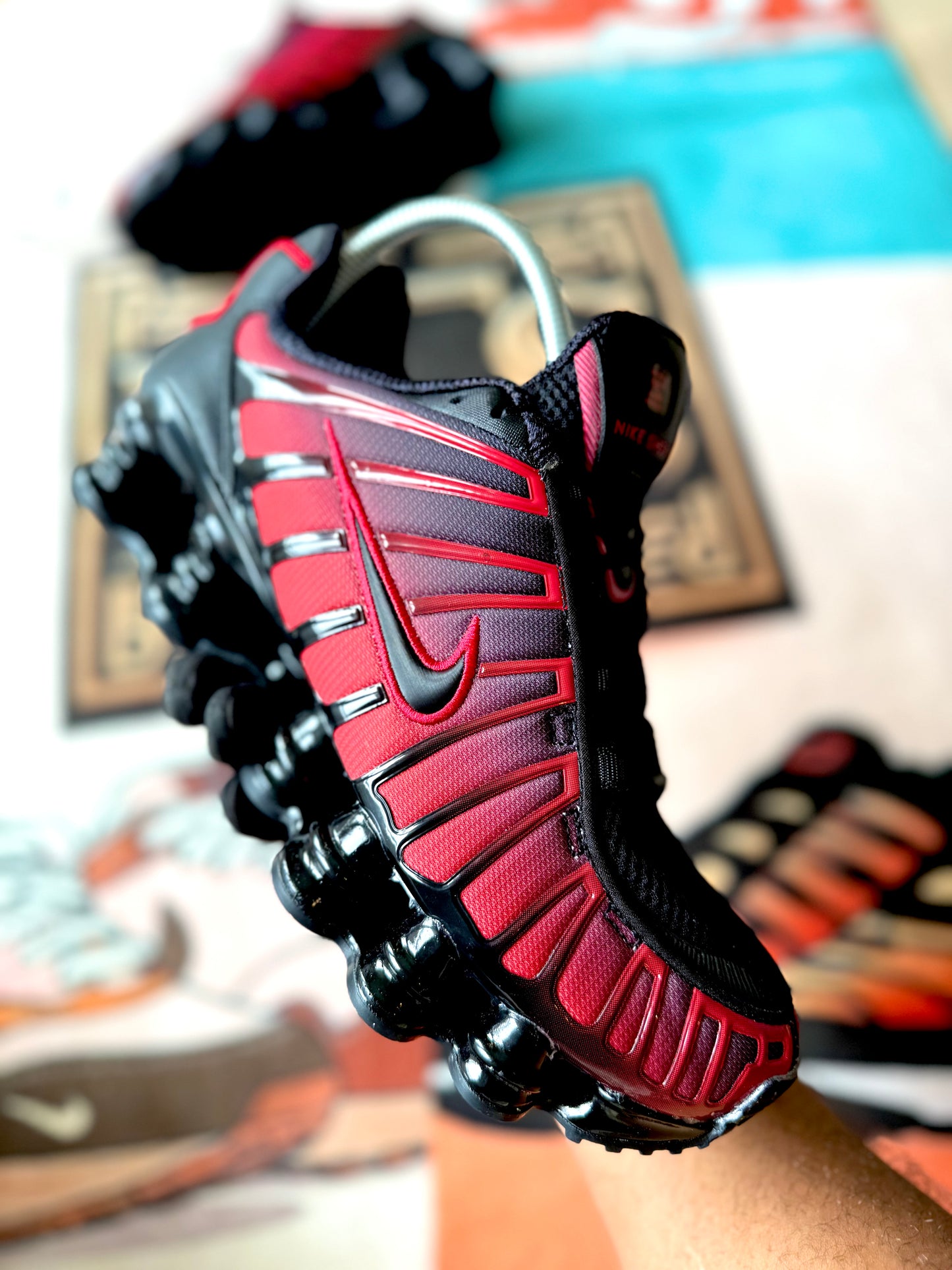 Nike Shox TL Black/University Red