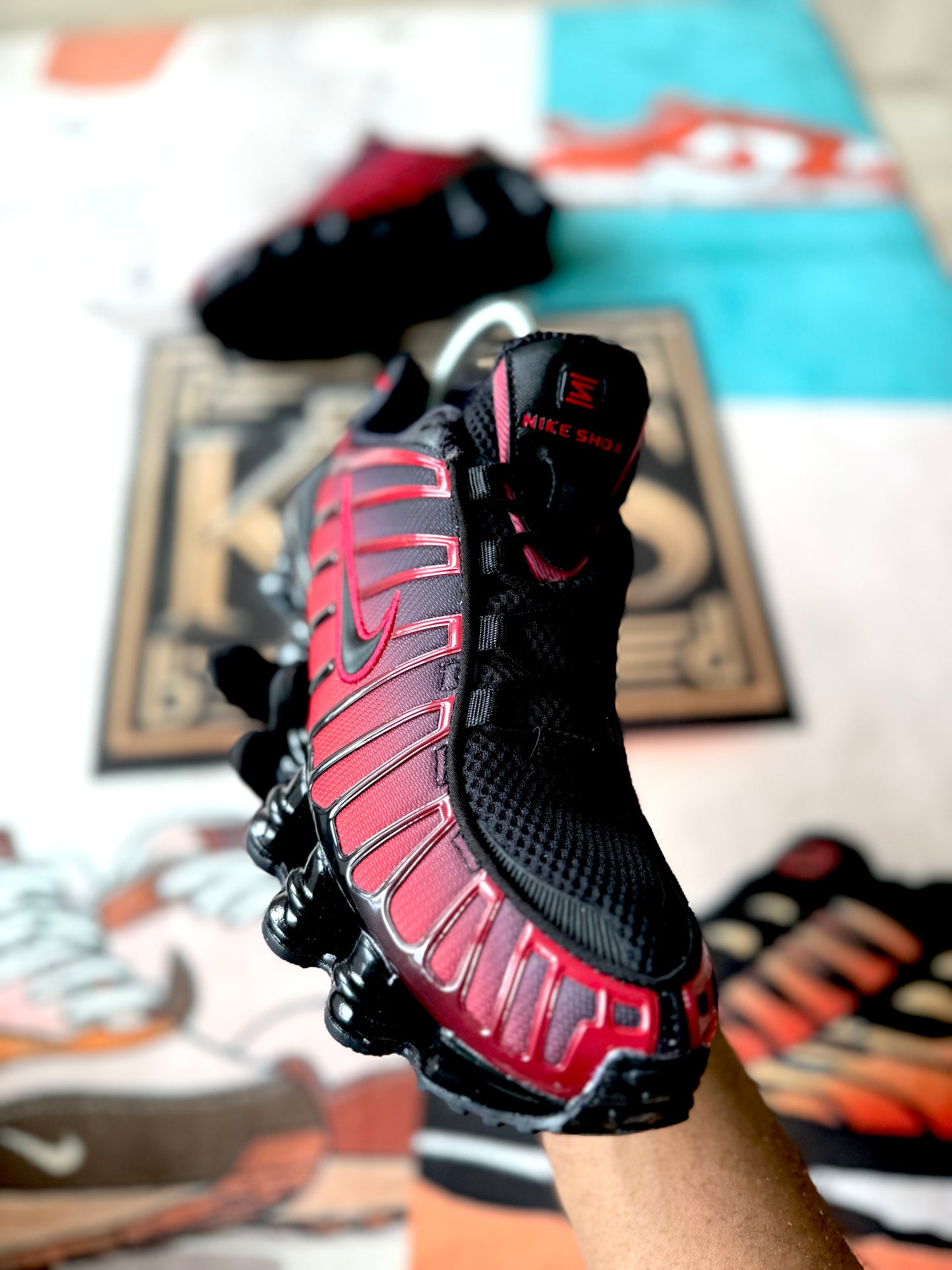 Nike Shox TL Black/University Red