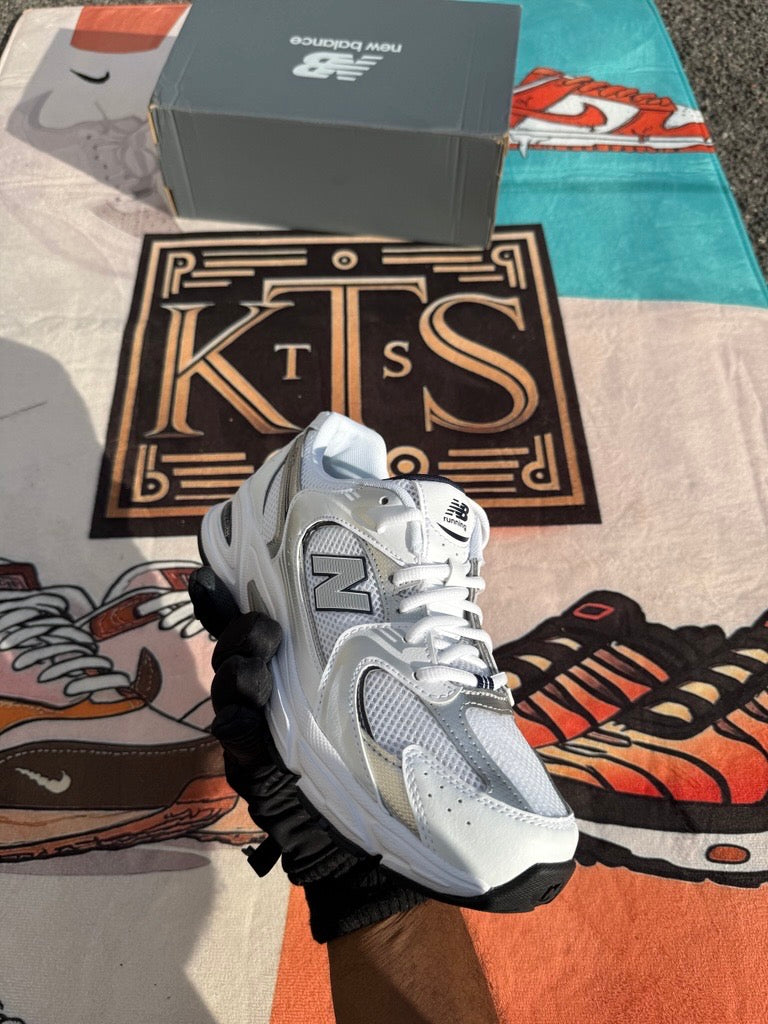 New Balance 530 White Natural Indigo Big Kids