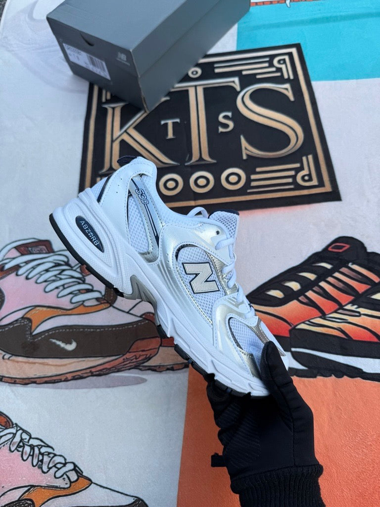 New Balance 530 White Natural Indigo Big Kids