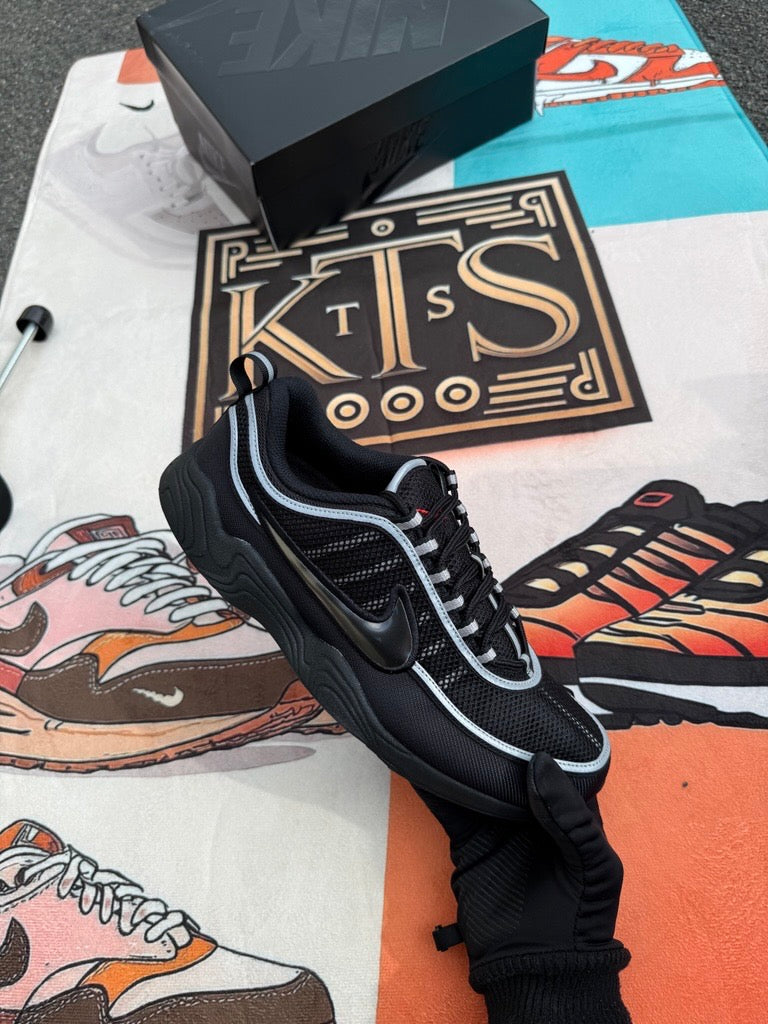 Nike Air Zoom Spiridon Black Metallic Silver