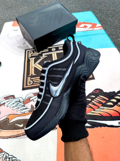 Nike Air Zoom Spiridon Black Metallic Silver