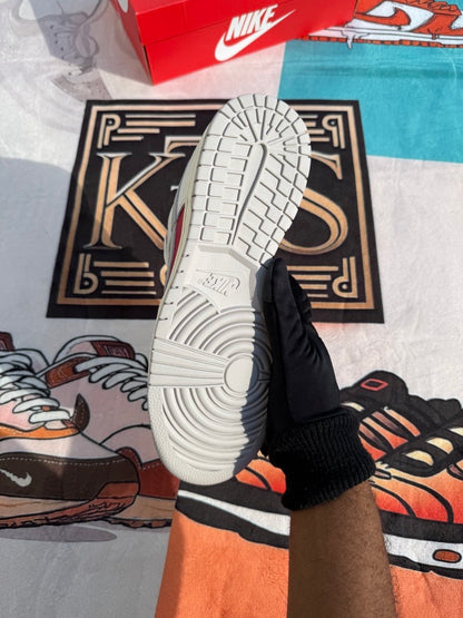 Nike Dunk Low Light Iron Ore Gym Red