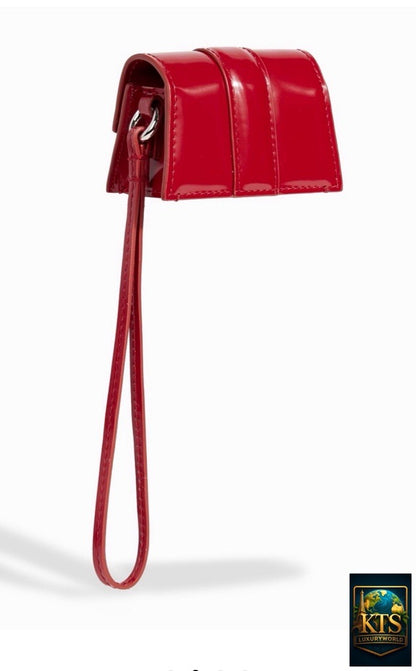 JACQUEMUS étui AirPods en cuir