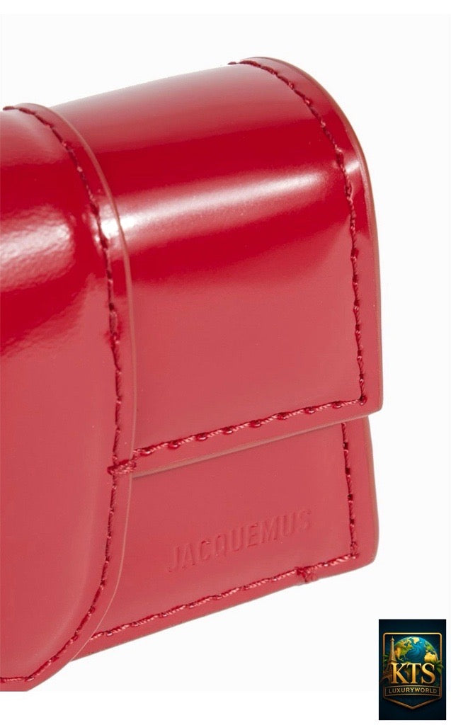 JACQUEMUS étui AirPods en cuir