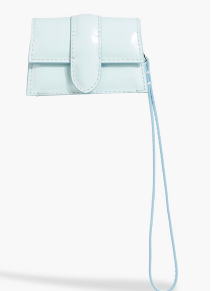 JACQUEMUS Le Porte Bambino étui AirPods en cuir