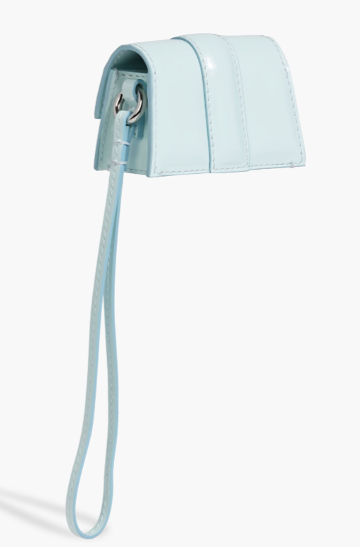 JACQUEMUS Le Porte Bambino étui AirPods en cuir